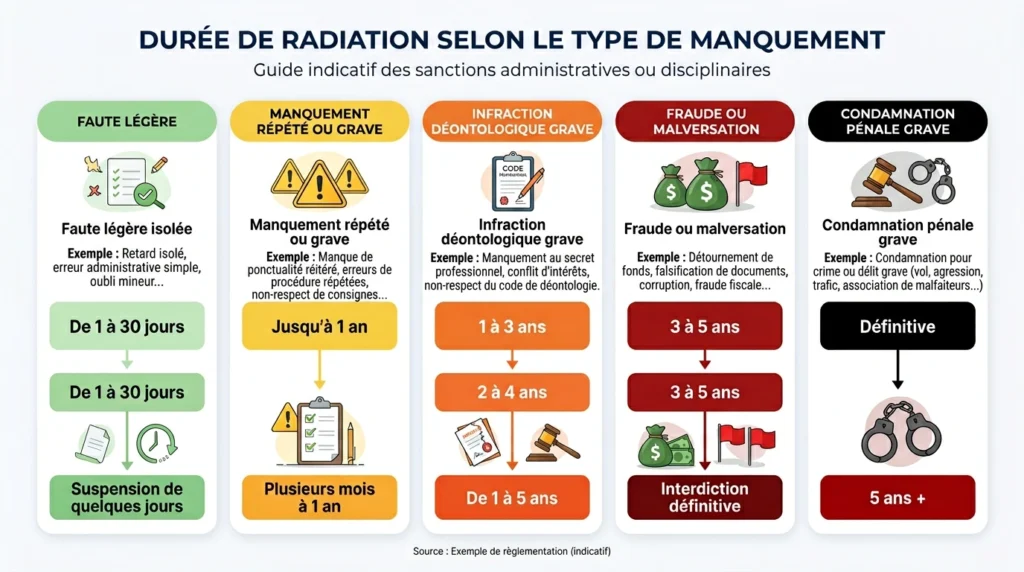 durée radiation pôle emploi conséquences allocations chômage droits