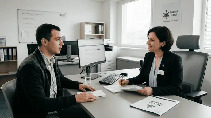 rupture conventionnelle droits ARE France Travail différé indemnisation chômage