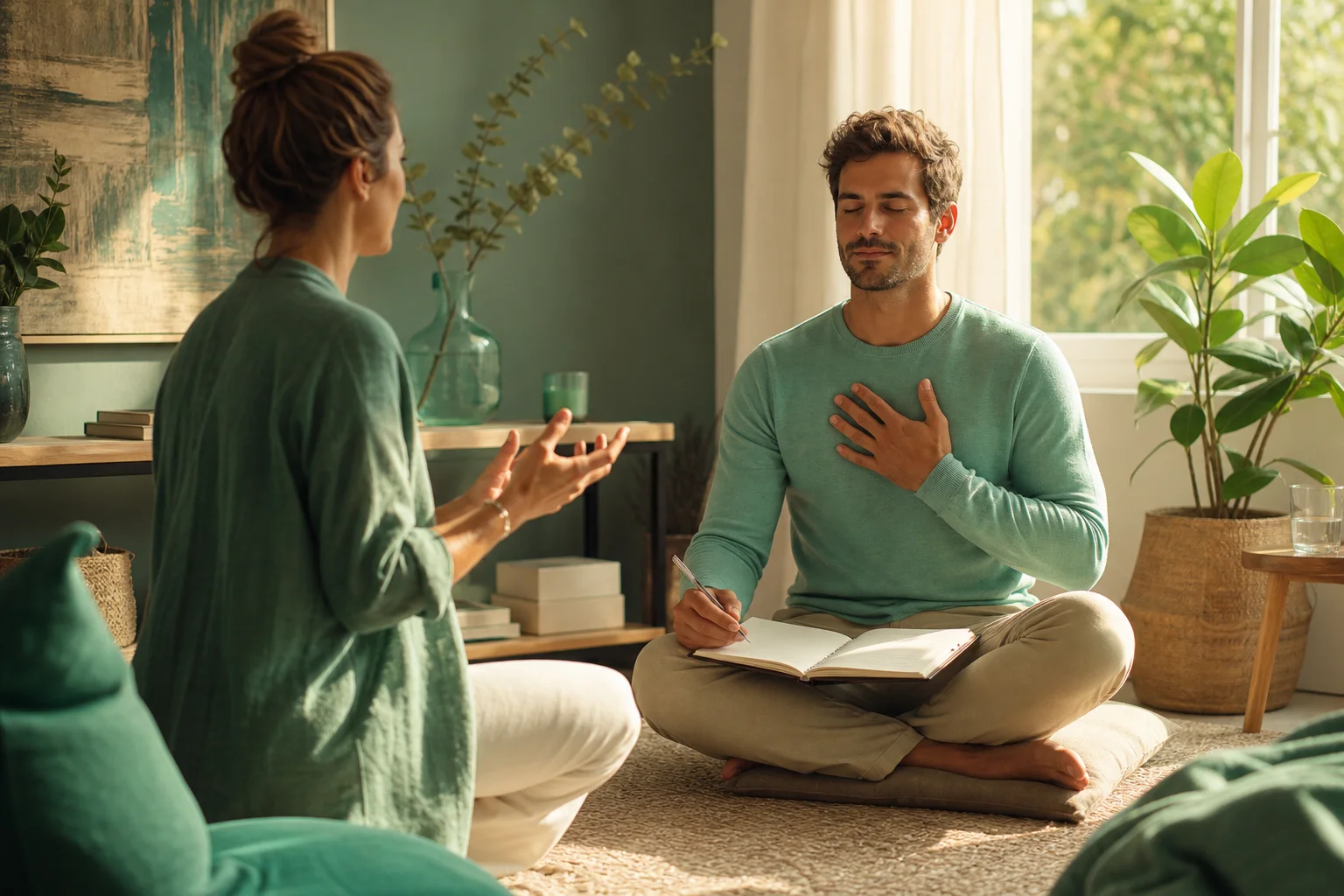 Méthodes du coach en motivation pour entrepreneurs coach en motivation appliquant des techniques de psychologie positive